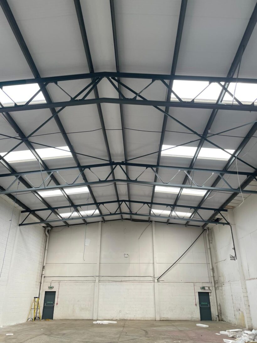 Industrial unit interior