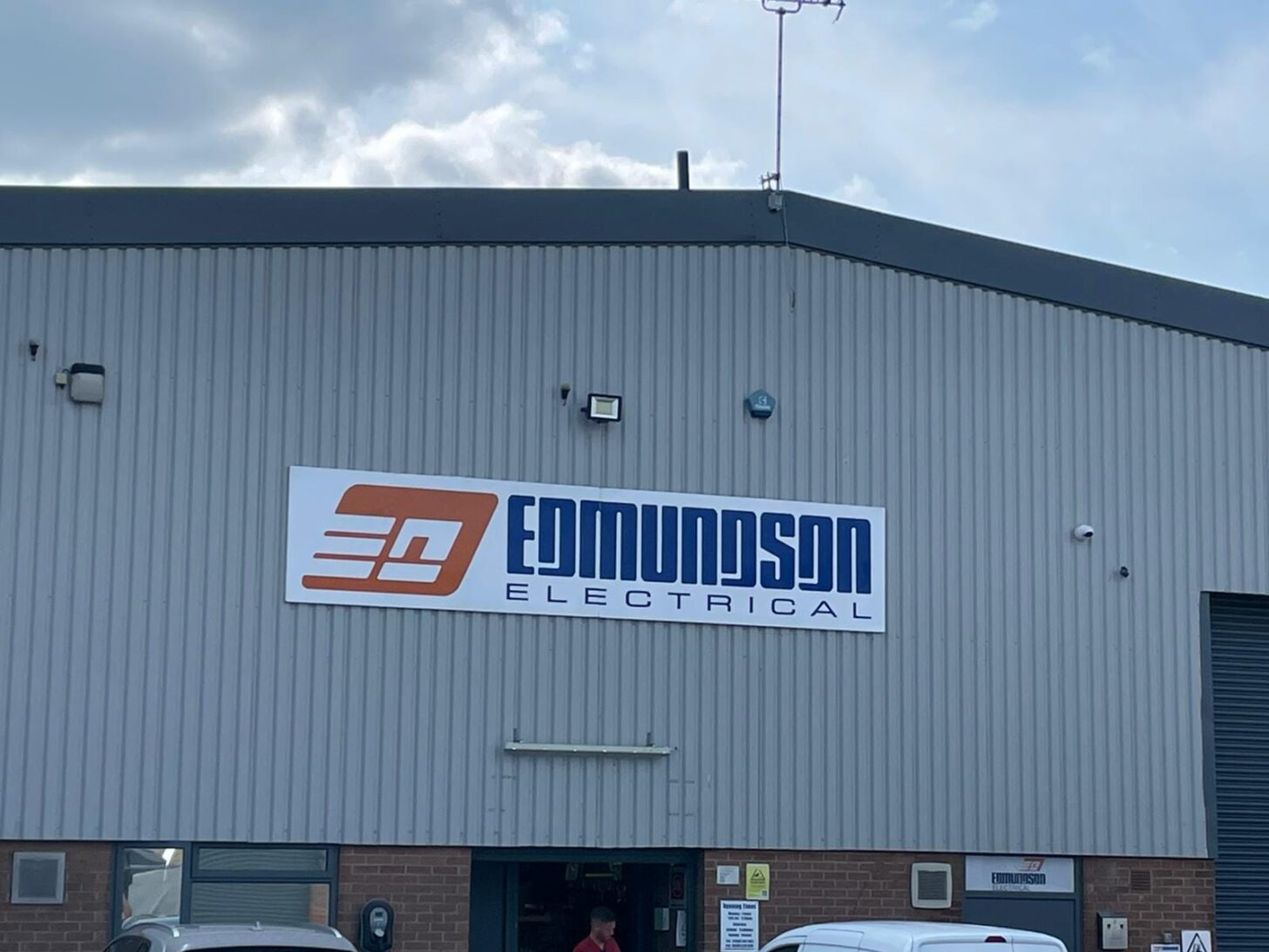 Industrial unit cladding and entrance