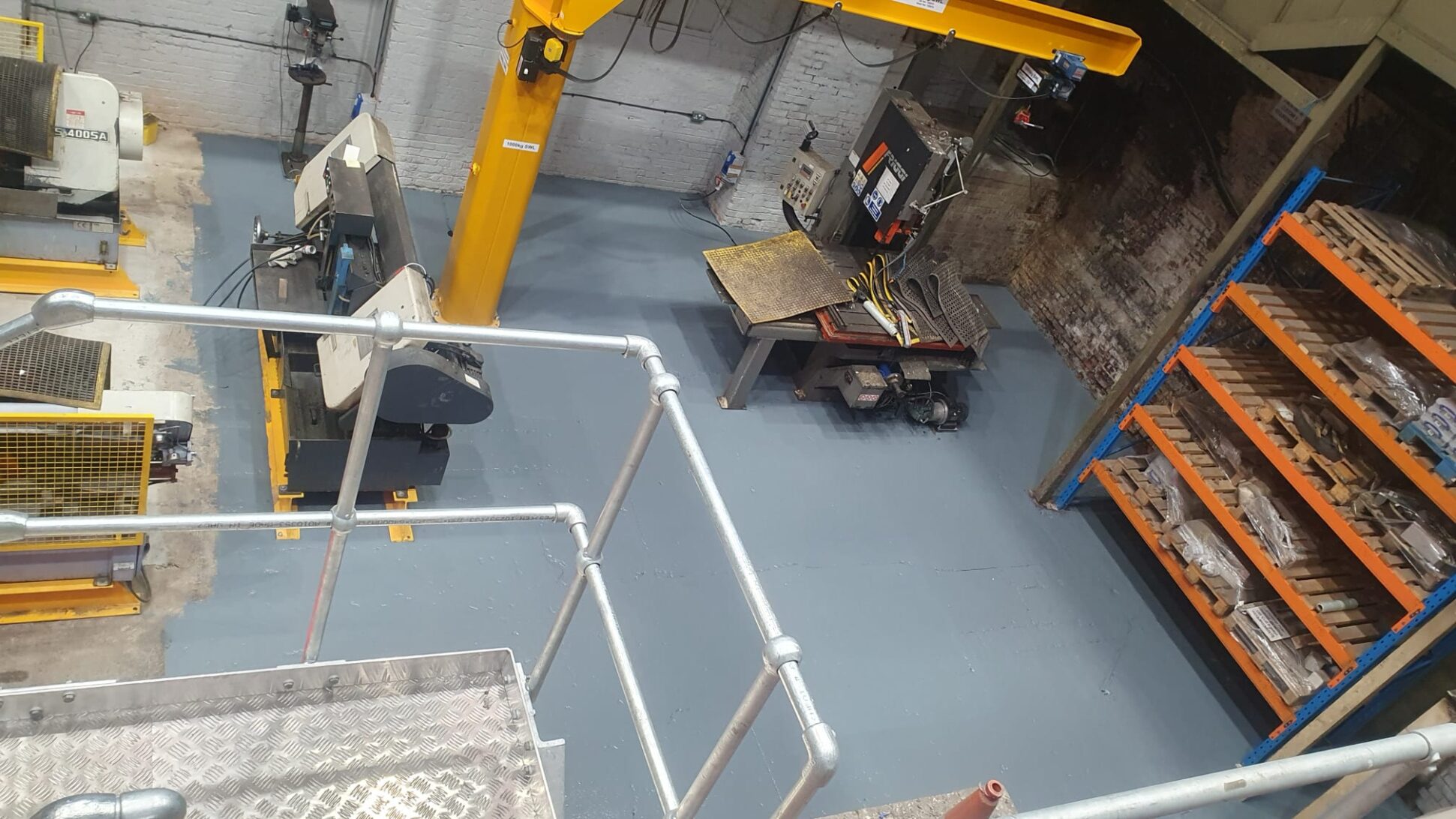 Industrial floor coating